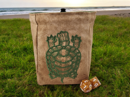 Turtle dice bag