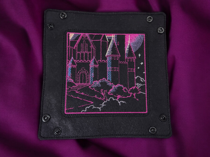 Fantasy castle dice tray