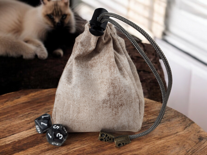 Siamese cat dice bag