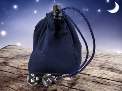 Halfmoon and stars dice bag