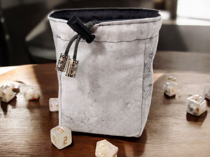 Russian Gray cat dice bag