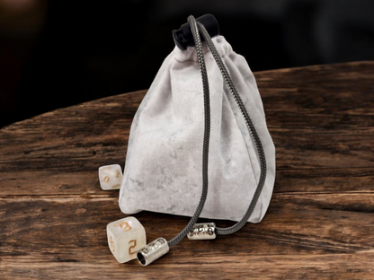 Russian Gray cat dice bag