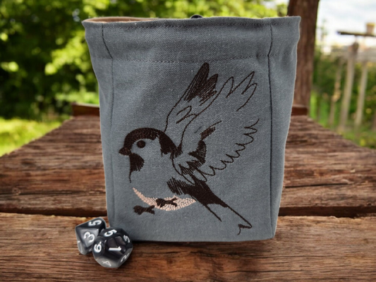 Chickadee Dice Bag