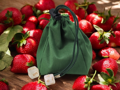 Strawberry dice bag