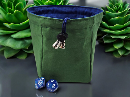Gnome and flower dice bag