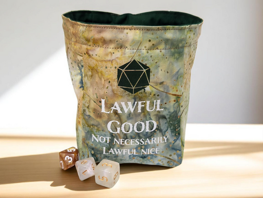Lawful Good Alignment Dice Bag