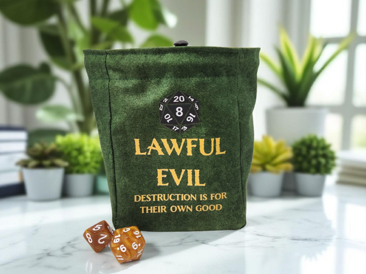 Lawful Evil Dice Bag
