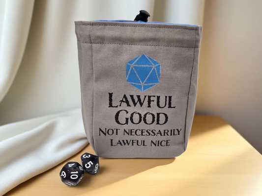 Lawful Good Alignment Dice Bag