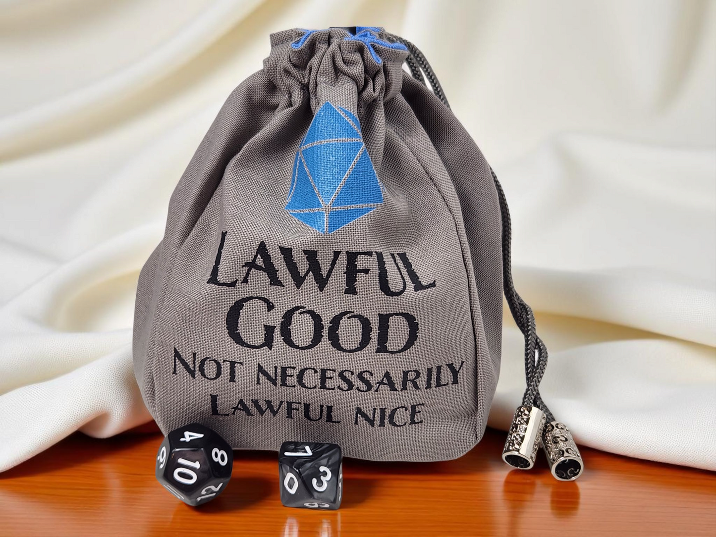 Lawful Good Alignment Dice Bag