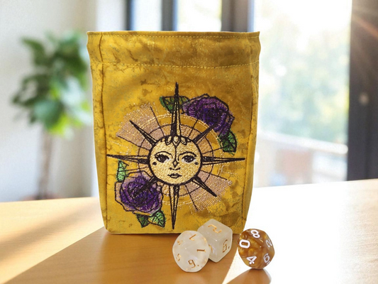 Sun Compass dice bag