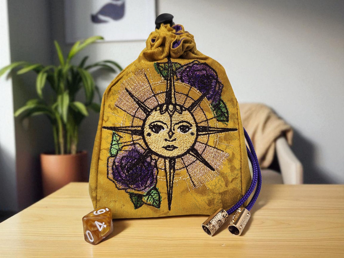 Sun Compass dice bag