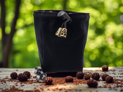 Bear paw dice bag