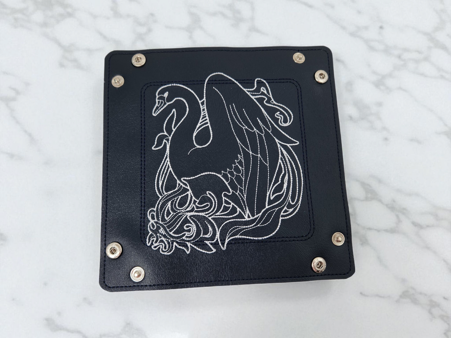 Swan dice tray