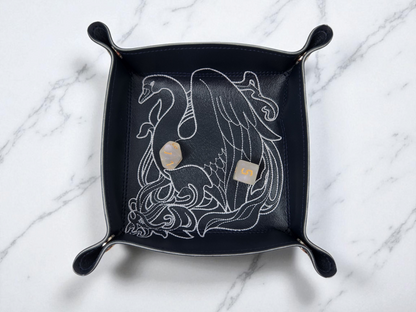 Swan dice tray