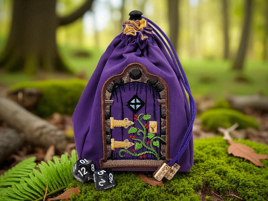 Fairy door dice bag