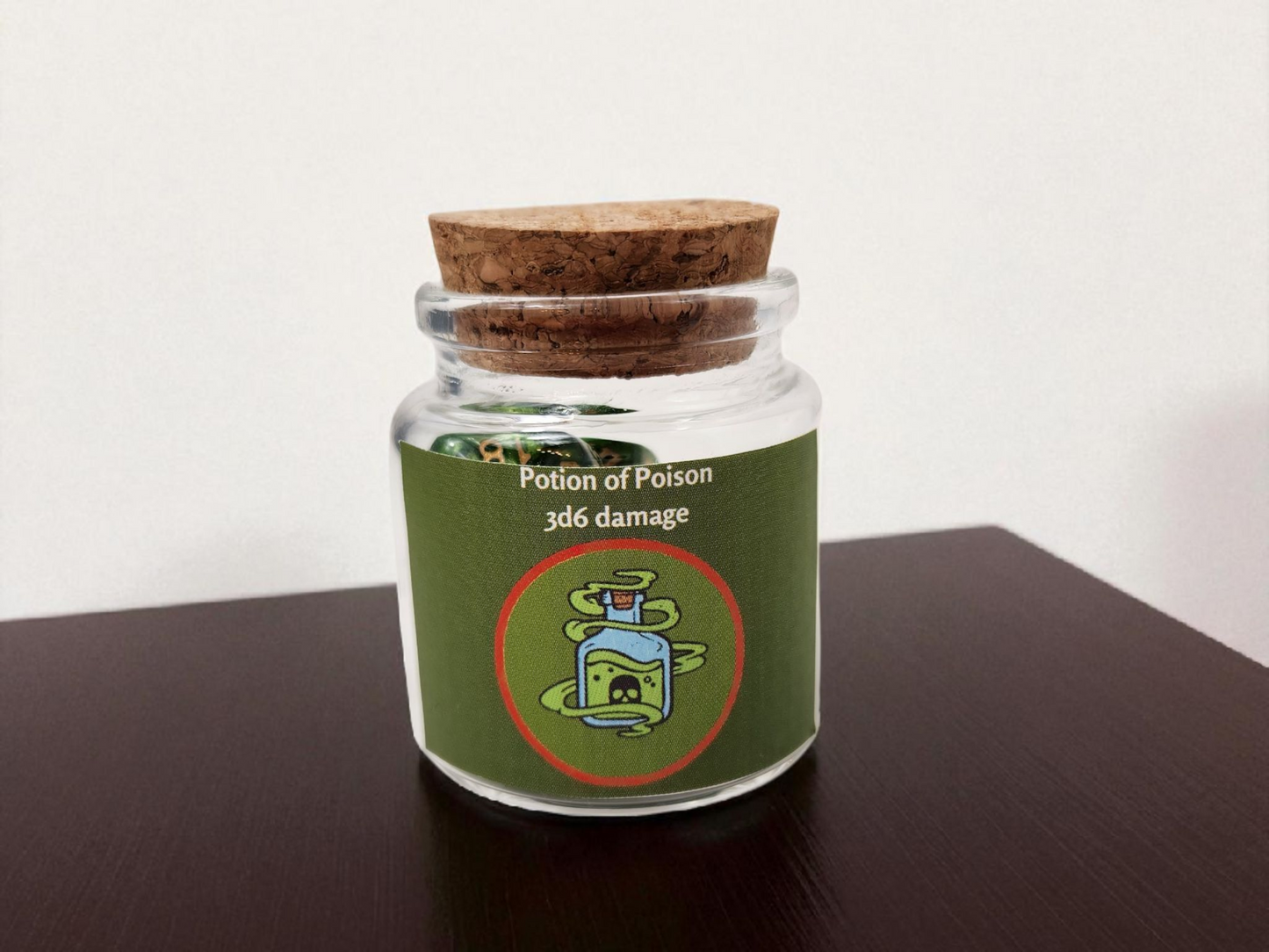 Potion of Poison dice jar potion