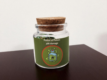 Potion of Poison dice jar potion