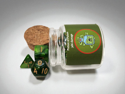 Potion of Poison dice jar potion