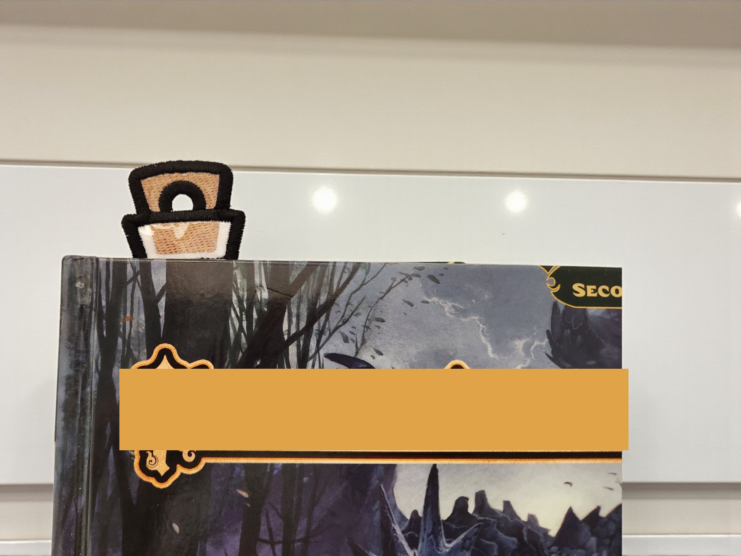 Poison bottle bookmark