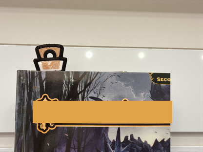 Poison bottle bookmark