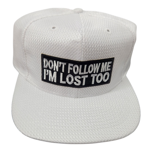 I'm lost to baseball cap