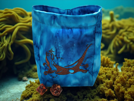 Sea Otter cat dice bag, extra large