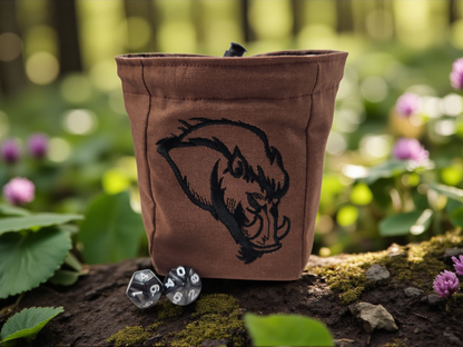 Boar's head dice bag