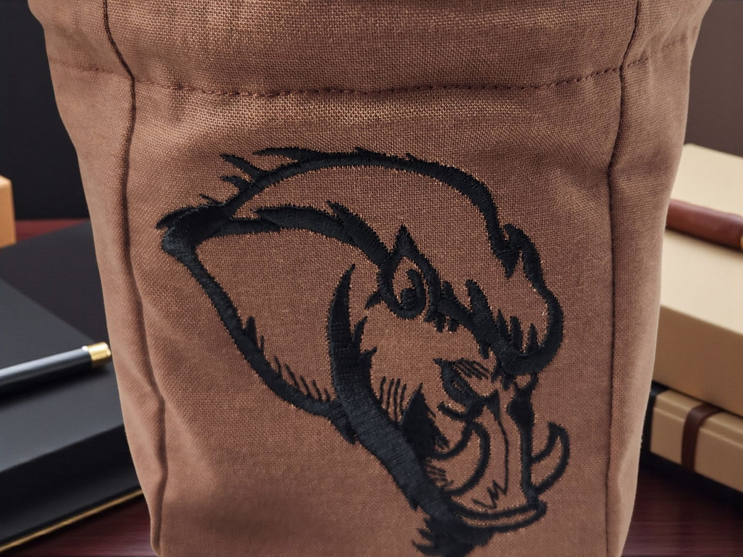 Boar's head dice bag