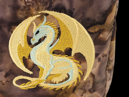 Golden Dragon Dice Bag - Large & Stylish Storage