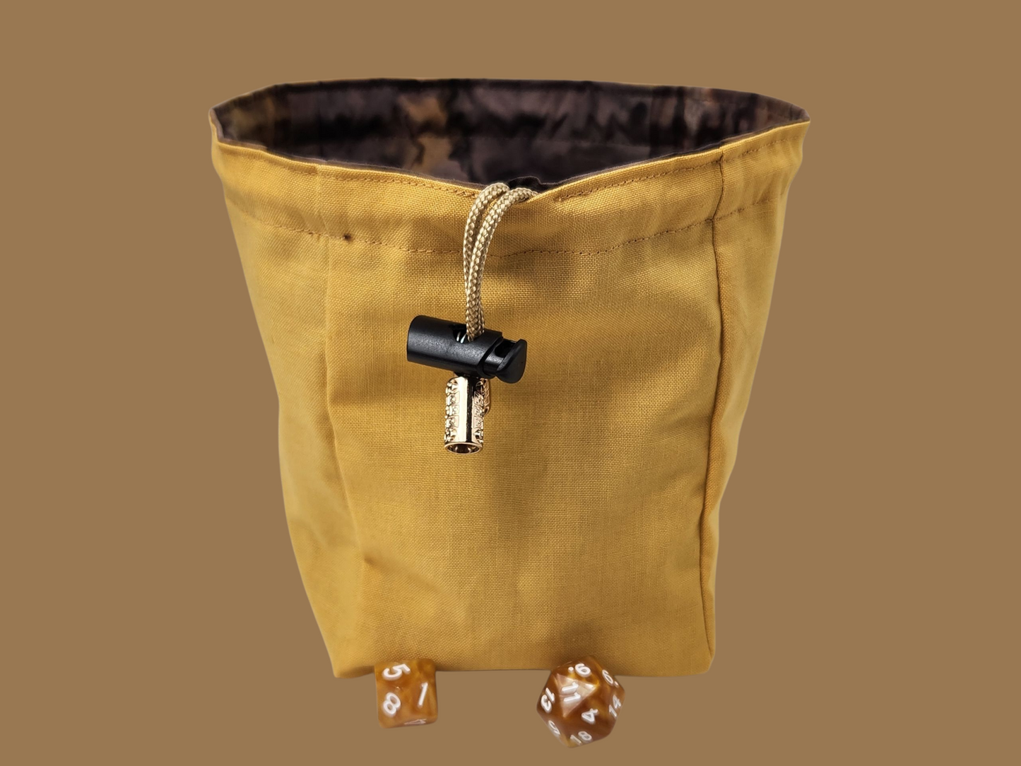 Golden Dragon Dice Bag - Large & Stylish Storage