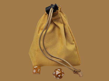 Golden Dragon Dice Bag - Large & Stylish Storage