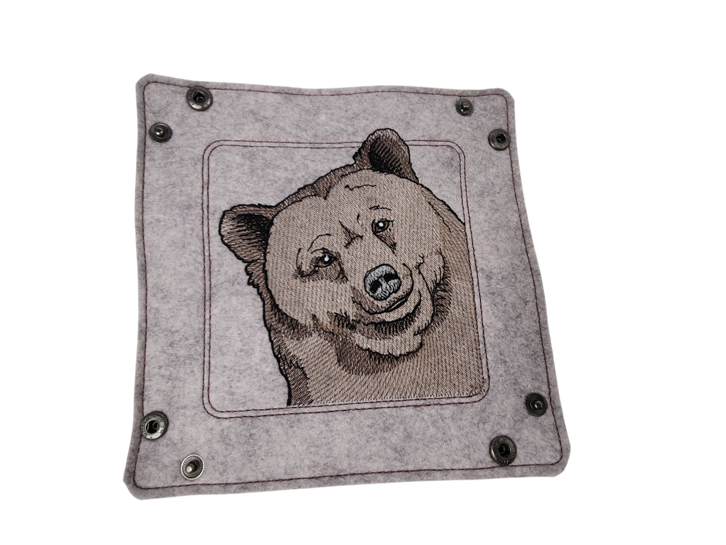 Peeking Bear Dice Tray