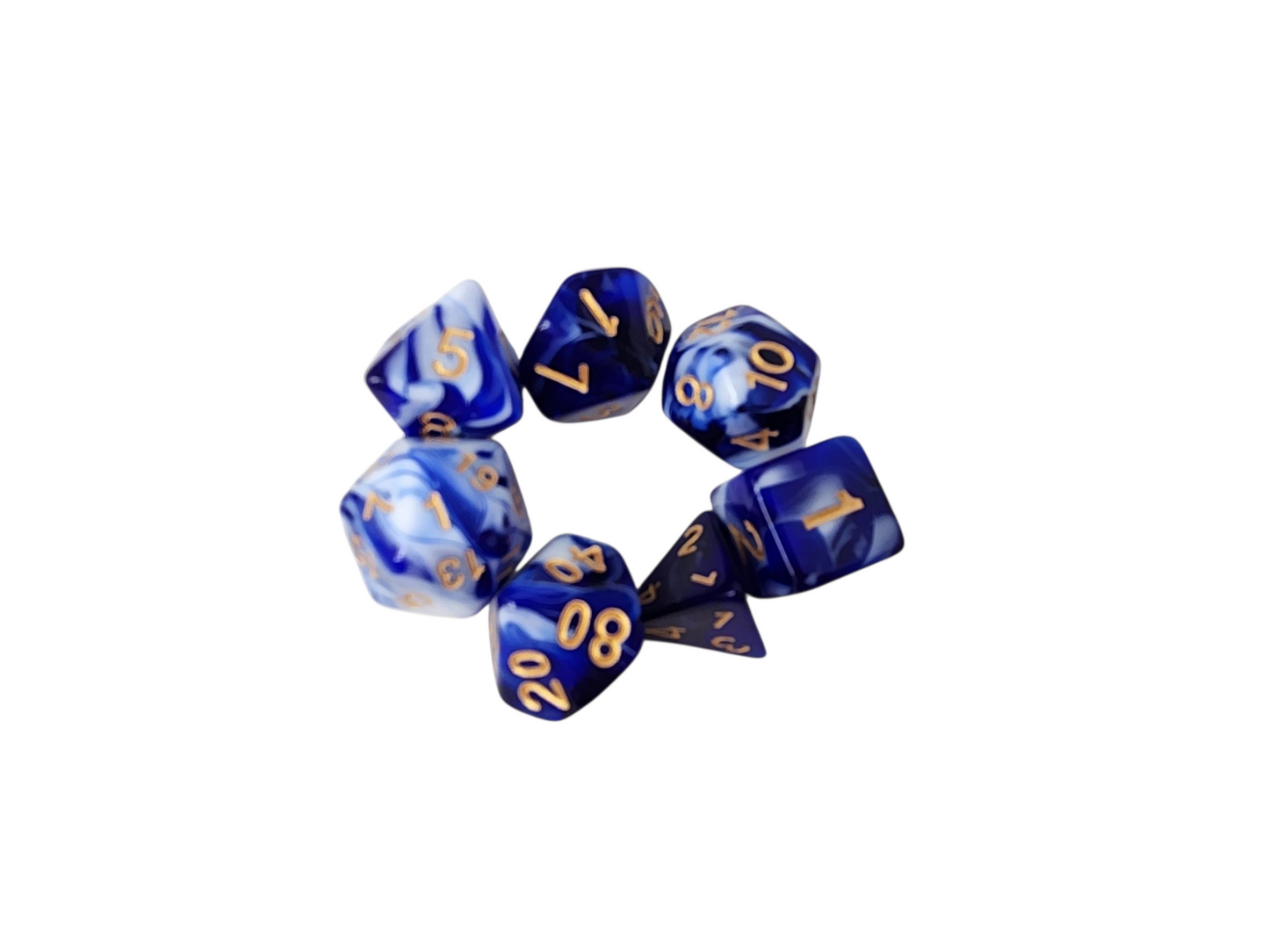 Christmas Stocking Dice Gift Set for Gamers