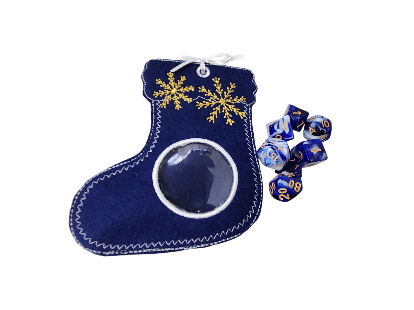 Christmas Stocking Dice Gift Set for Gamers