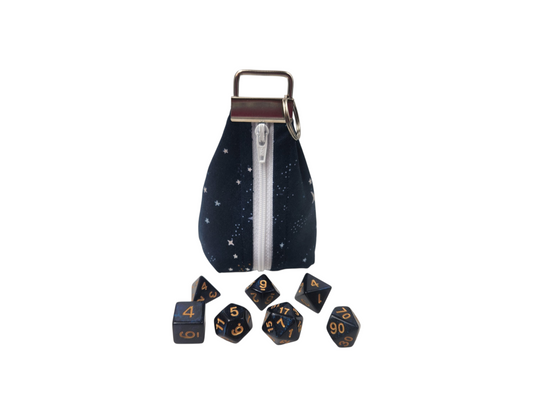 Portable Dice Pouch & Starter Set - Grab-and-Go Gaming