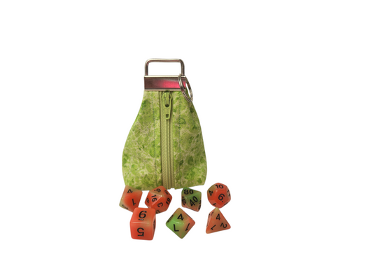 Grab and go small dice pouch with matching dice