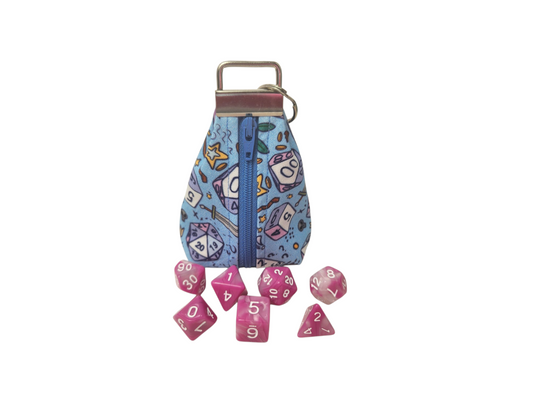 Grab and go small dice pouch with matching dice