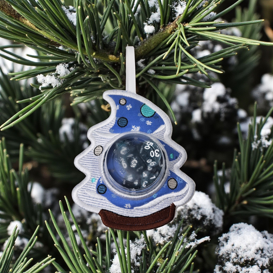Sparkly Dice Christmas Tree Ornament Gift Set