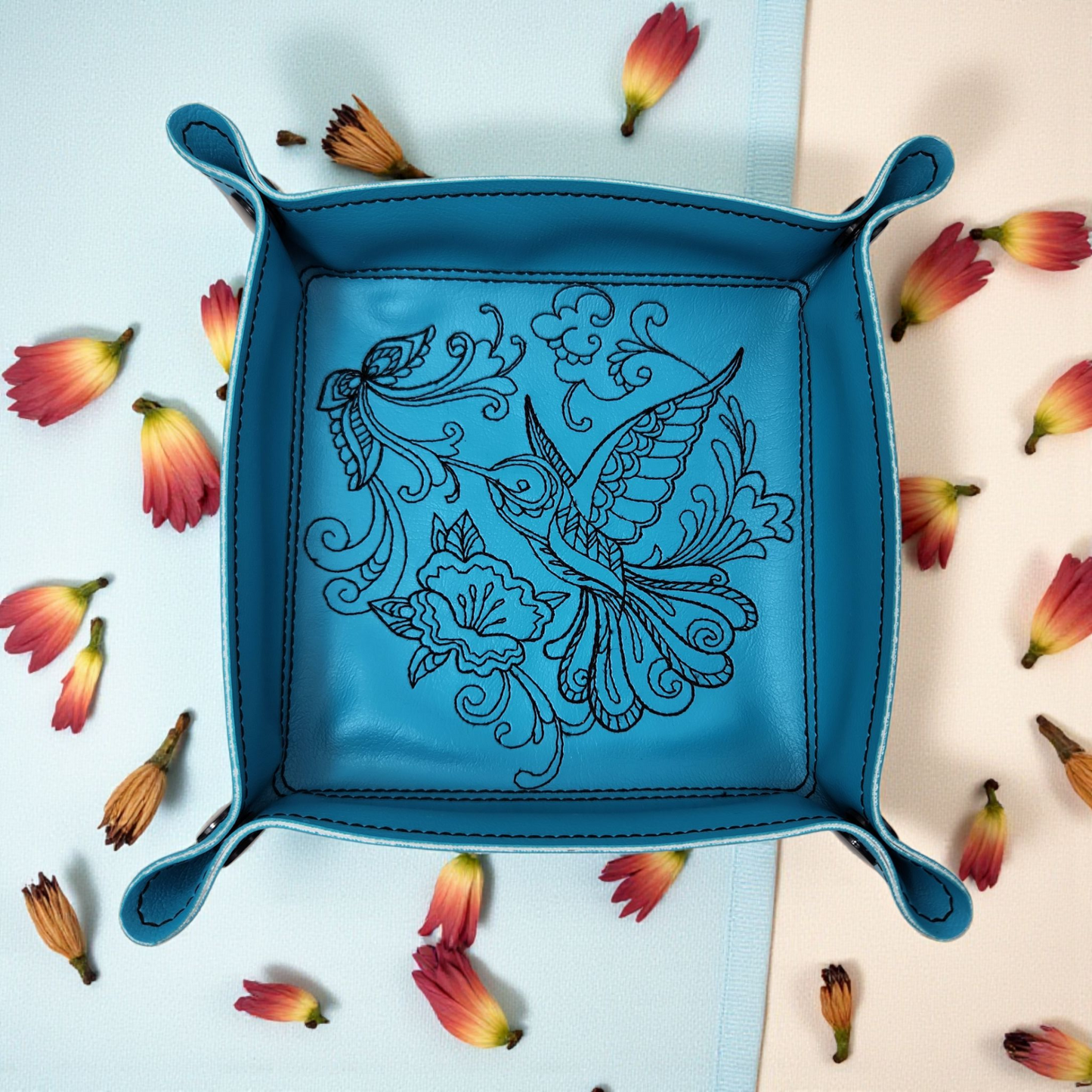 Hummingbird Dice Tray