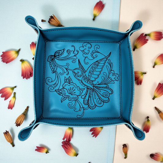Hummingbird Dice Tray