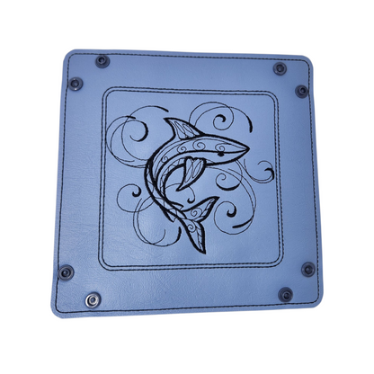Swimming shark design dice tray