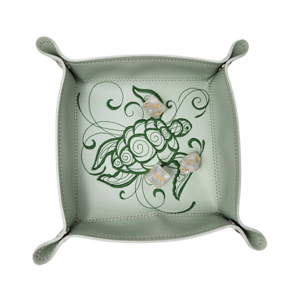 Collapsible Dice Rolling Tray, Sea Turtle
