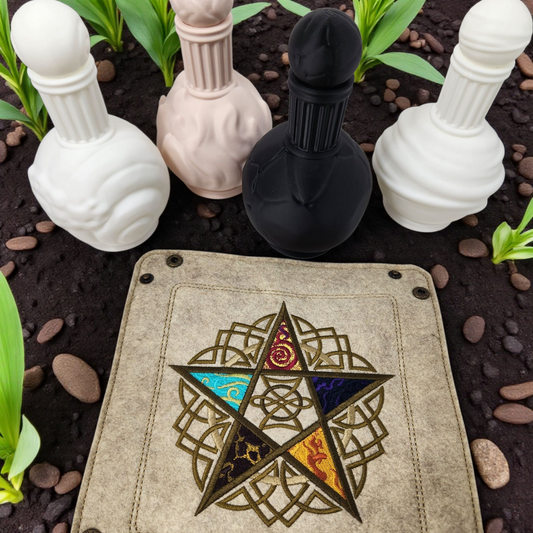 Elements dice tray and potion bottles- gift set