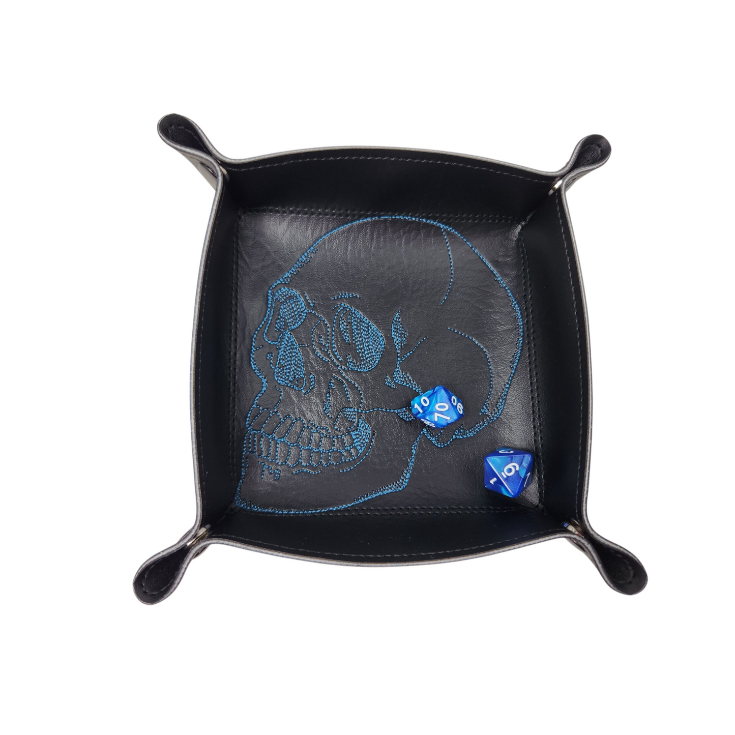 Skull Gift Set - Dice Tray & Tome Container