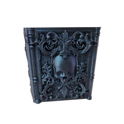 Skull Gift Set - Dice Tray & Tome Container
