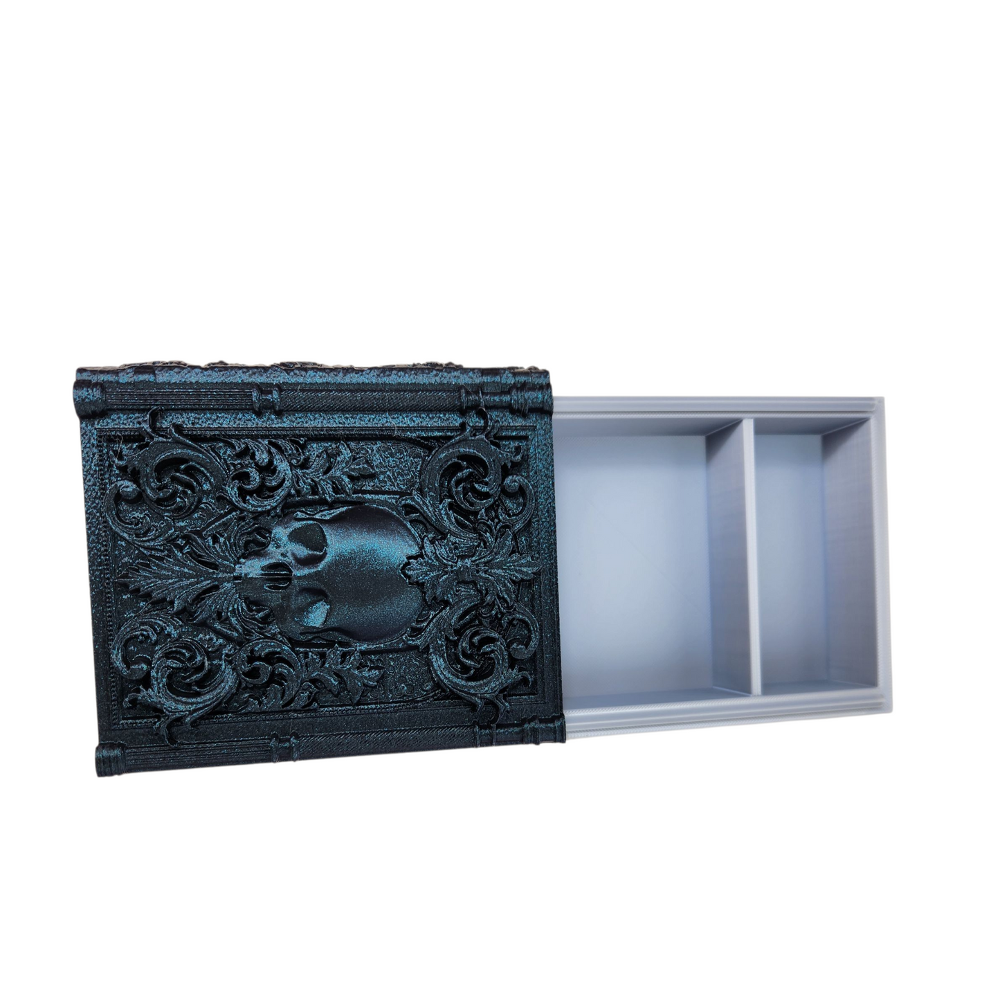 Skull Gift Set - Dice Tray & Tome Container