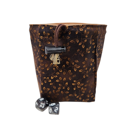 Downy Woodpecker Dice Bag for Tabletop Gamers