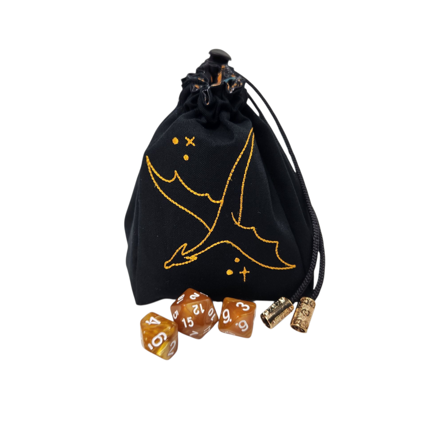 Celestial dragon dice bag