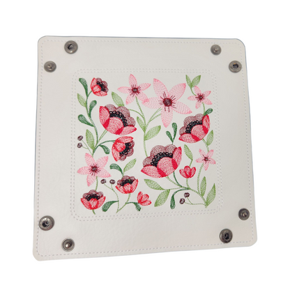 Fall floral dice tray , dnd dice tray, board game accessory, TTRPG