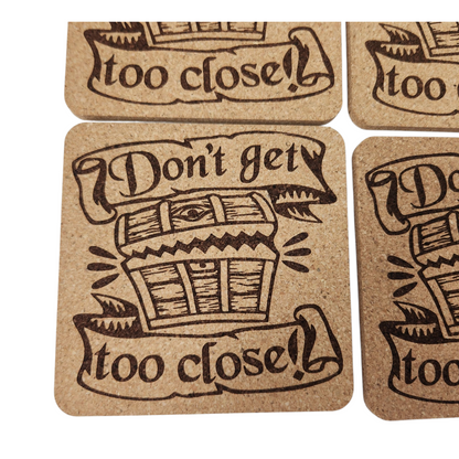 Mimic Cork Cup Coasters